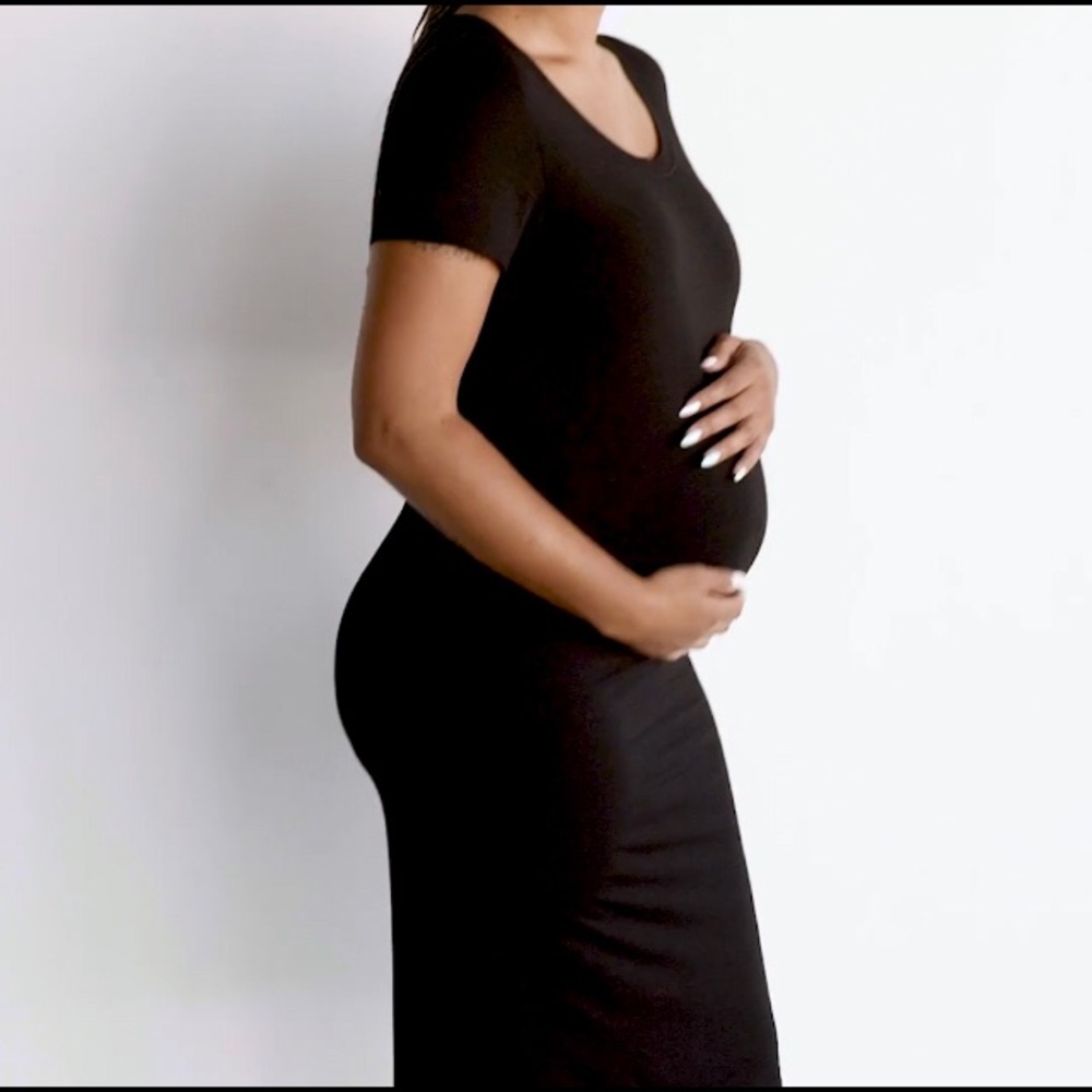 STORQ Black Tshirt Dress